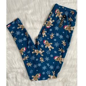 Eevee Gingerbread Man Christmas One Size Leggings- NWT